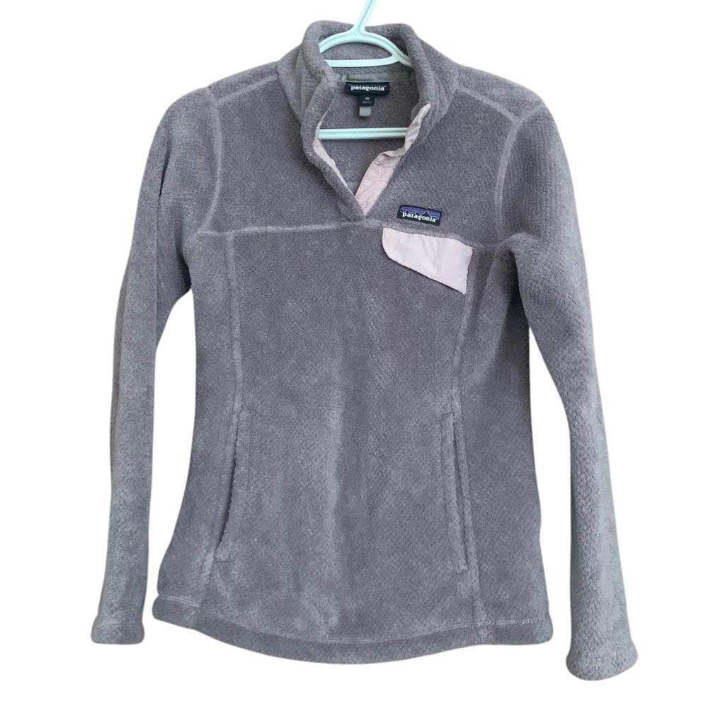 Patagonia ReTool Snap T Smoky Violet Fleece Polartec Sz XS